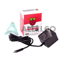 RPI USB-C POWER SUPPLY BLACK US Image