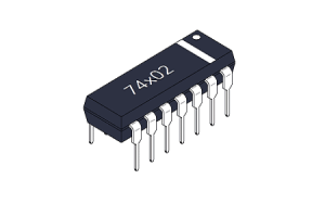 7400 Series Nor Gates: Utforska 74LS02/74HC02 Funktioner och applikationer