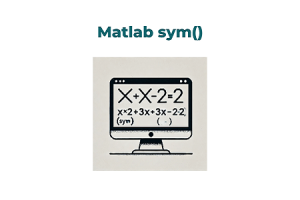 Symfunktionen: Skapa symbolnummer, variabler och objekt i MATLAB