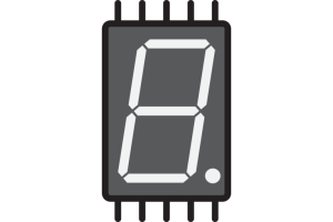 Förstå skärmar med sju segment