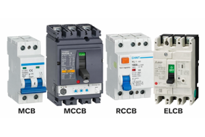 MCB vs MCCB vs RCCB vs ELCB: Komplett jämförelseguide