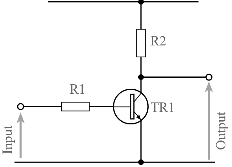 Basic Logic Common Emitter Circuit