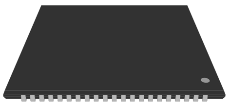 XC3042-100PC84C 3D Model