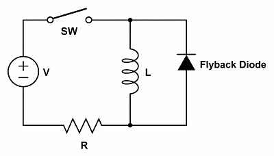 Flyback Diode Circuit