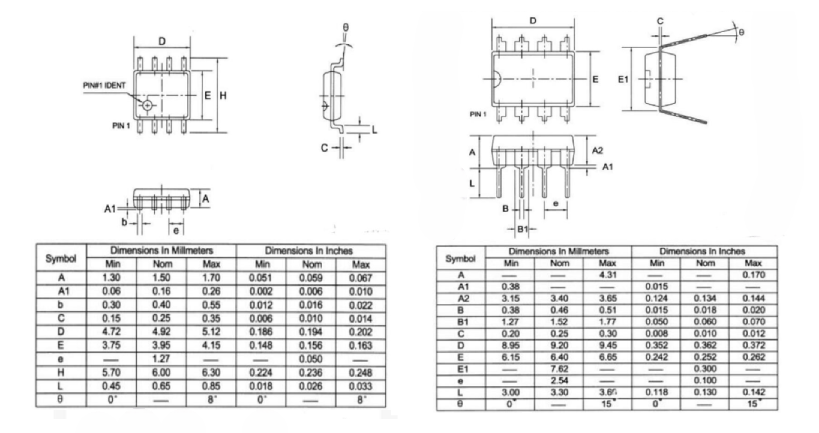 LM358 IC Package