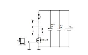 Unclamped Inductive Load Test Circuit